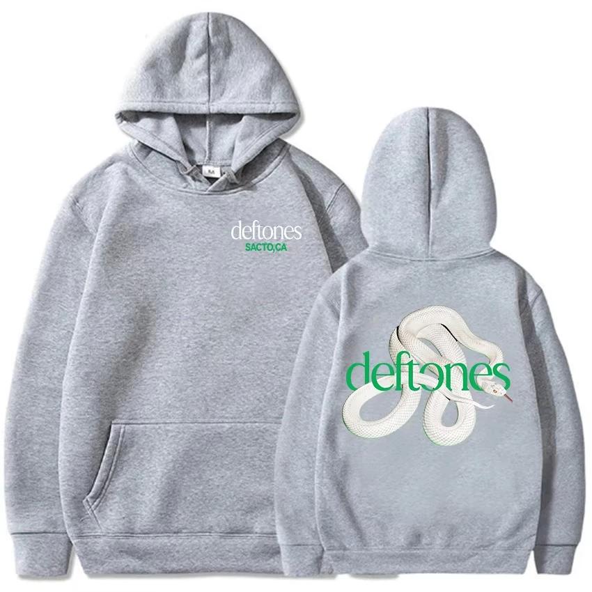 Deftones Private Music 2D Hoodie 2025 Album Graphic Printed Sweatshirt Autumn Cotton Long Sleeve Sudaderas Unisex Leisure Fashio
