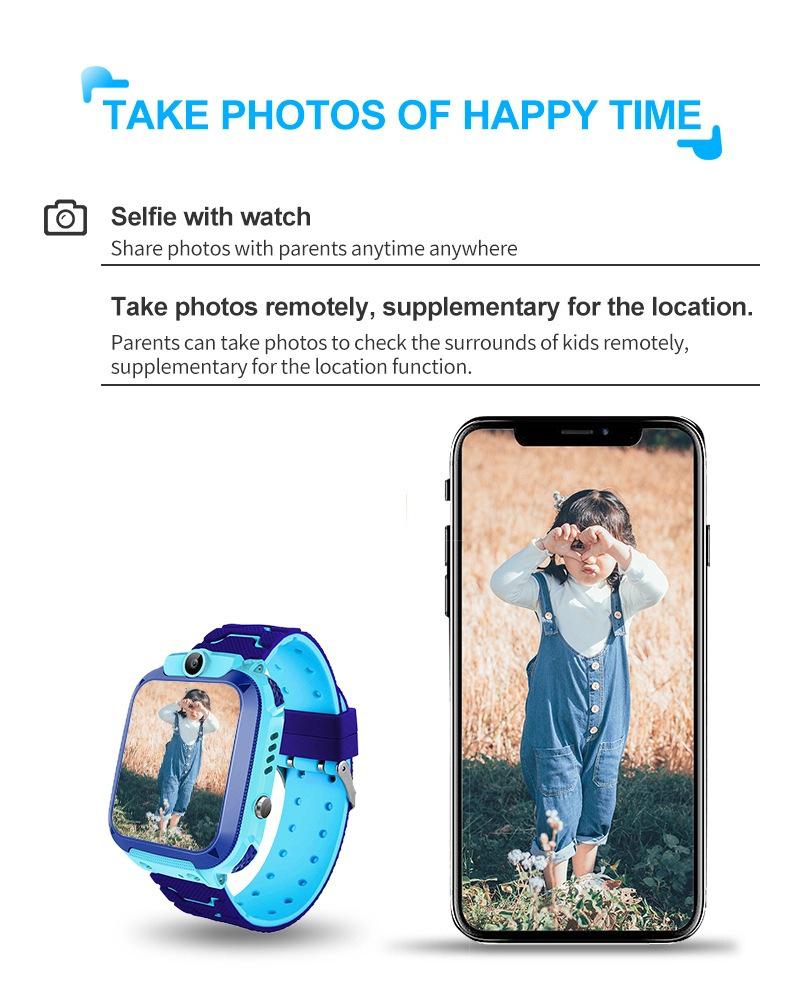 Q12 Waterproof 4G Kids' Smartwatch with Camera, Games, GPS, and Video Call