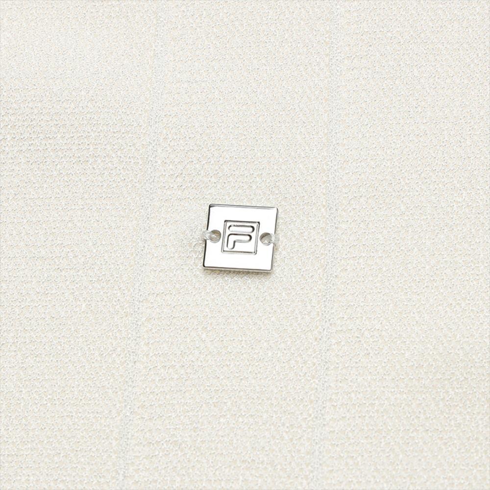 FILA White Simple Classic Casual Round Neck Knitted Short Sleeve Sweater Women tops F11W613408F-IV