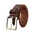 Men's Vintage Washed Genuine Leather Pin Buckle Belt - Casual & Trendy for Jeans