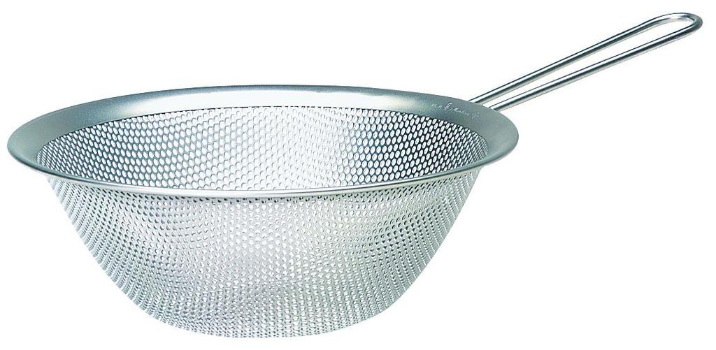 Sori stainless steel strainer with designed for superior drainage and ease of Made from a punched plate for excellent drainage and less Dishwasher