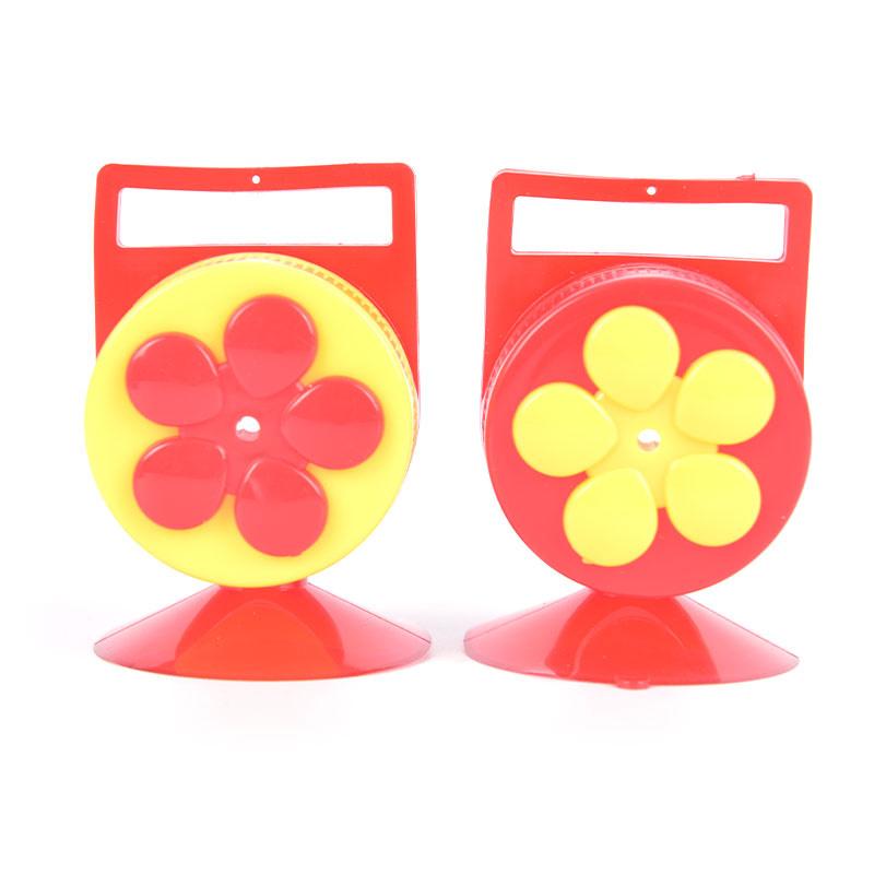 Flowers Shape Handhold Bird Hummingbird Feeder Drinker Plastic Seed And Water