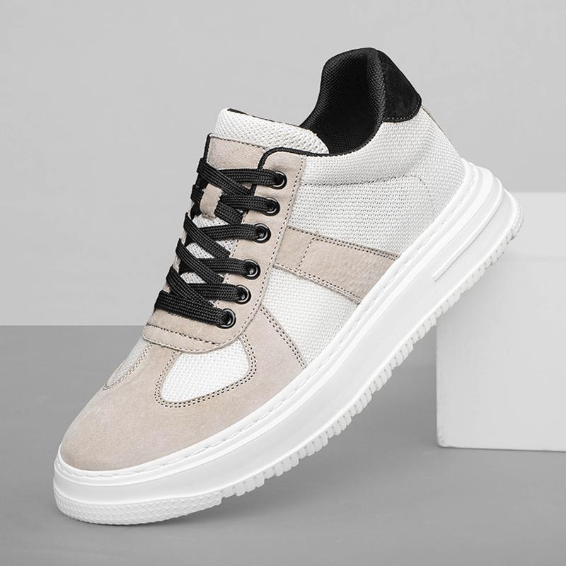 Fashion New Arrival Casual Leather Footwear Handmade Genuine Leather Men Ankle Boots Fashion Designer Man Walking Shoe High Top Sneakers