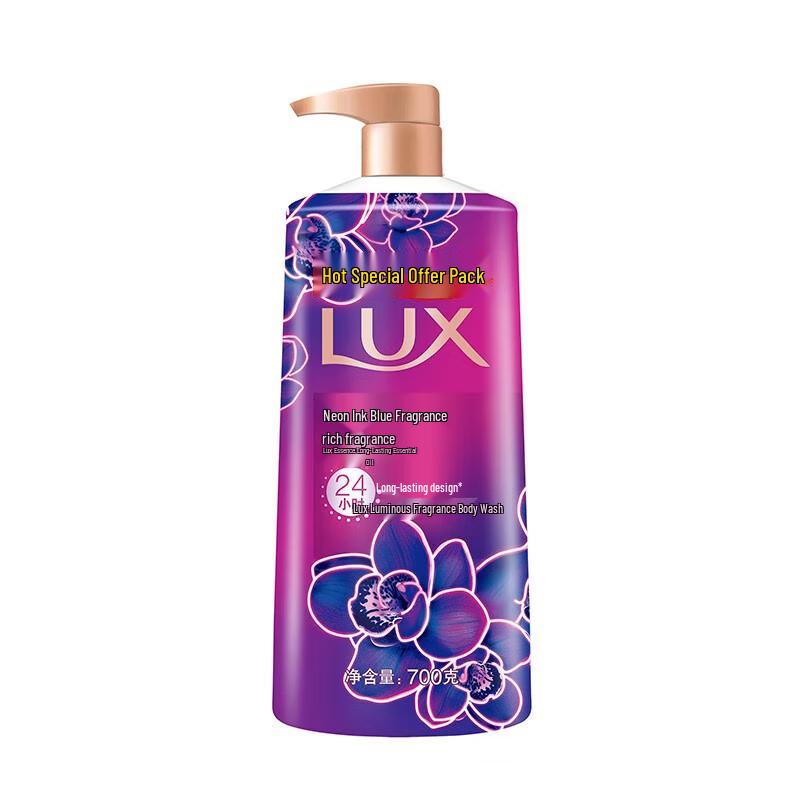 LUX Neon Orchid Indulgent Scented Body Wash 700G