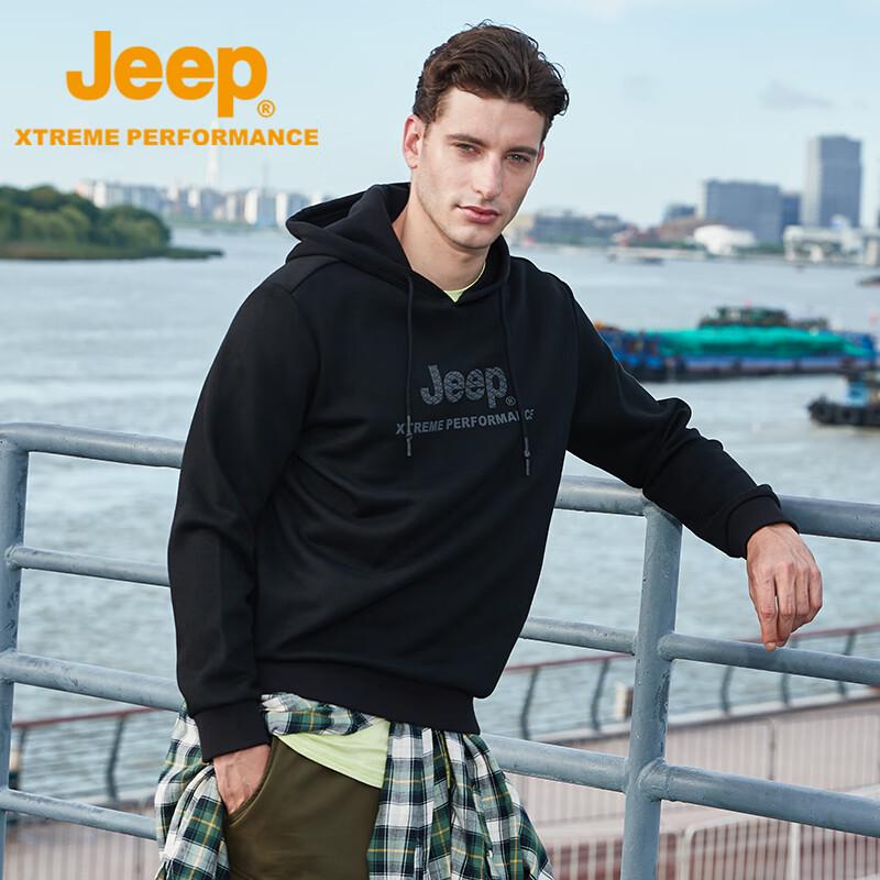 Jeep Men's Hooded Sweatshirt