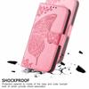 For Realme 12 5G Case Butterfly Imprinted PU Leather Magnetic Flip Stand Phone Cover