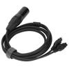 Headphone Upgrade Cable 4 Pin XLR Male Cable for Sennheiser HD650 HD600 HD580 HD660S HD58X HD565 HD545 HD535 HD6XX