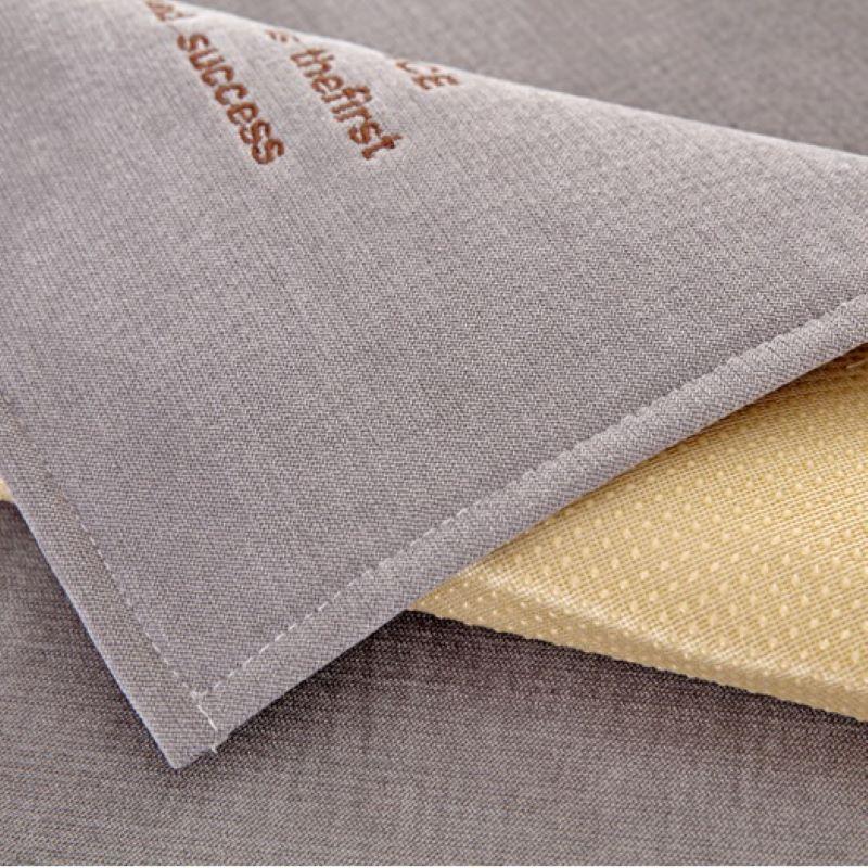 Синий серый однотонный чехол для дивана для собак и домашних животных — фото 5