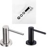 Modern Minimalist 304 Stainless Steel Soap Dispenser With Push Button For Kitchen Bathroom Use
