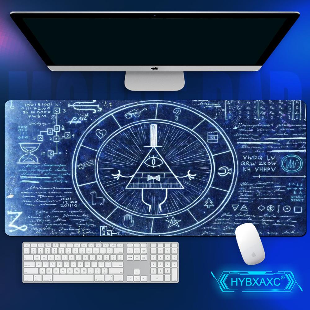 Mousepad 400x900MM Desk Protector Rubber Company Table Pads Carpet Desk Pad Bill Cipher Anime Mouse Pad Gravity Fall Mouse Pad
