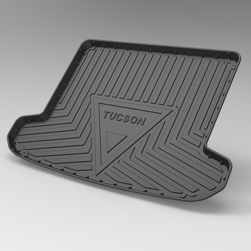 Durable, Waterproof TPE Trunk Mat for Hyundai Verna, Elantra, iX35, iX25