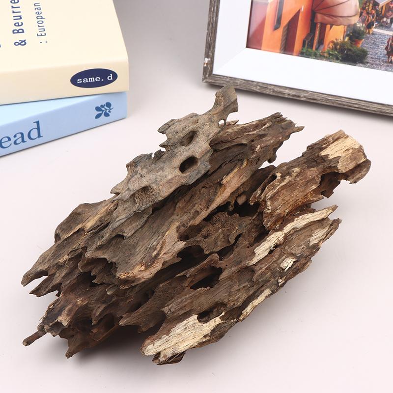 Decorazione per Acquario in Legno di Gamberetti, Legno Galleggiante Accessori Ornamentali per Vasche per Pesci Con Fori Naturali Adatto per Gamberetti