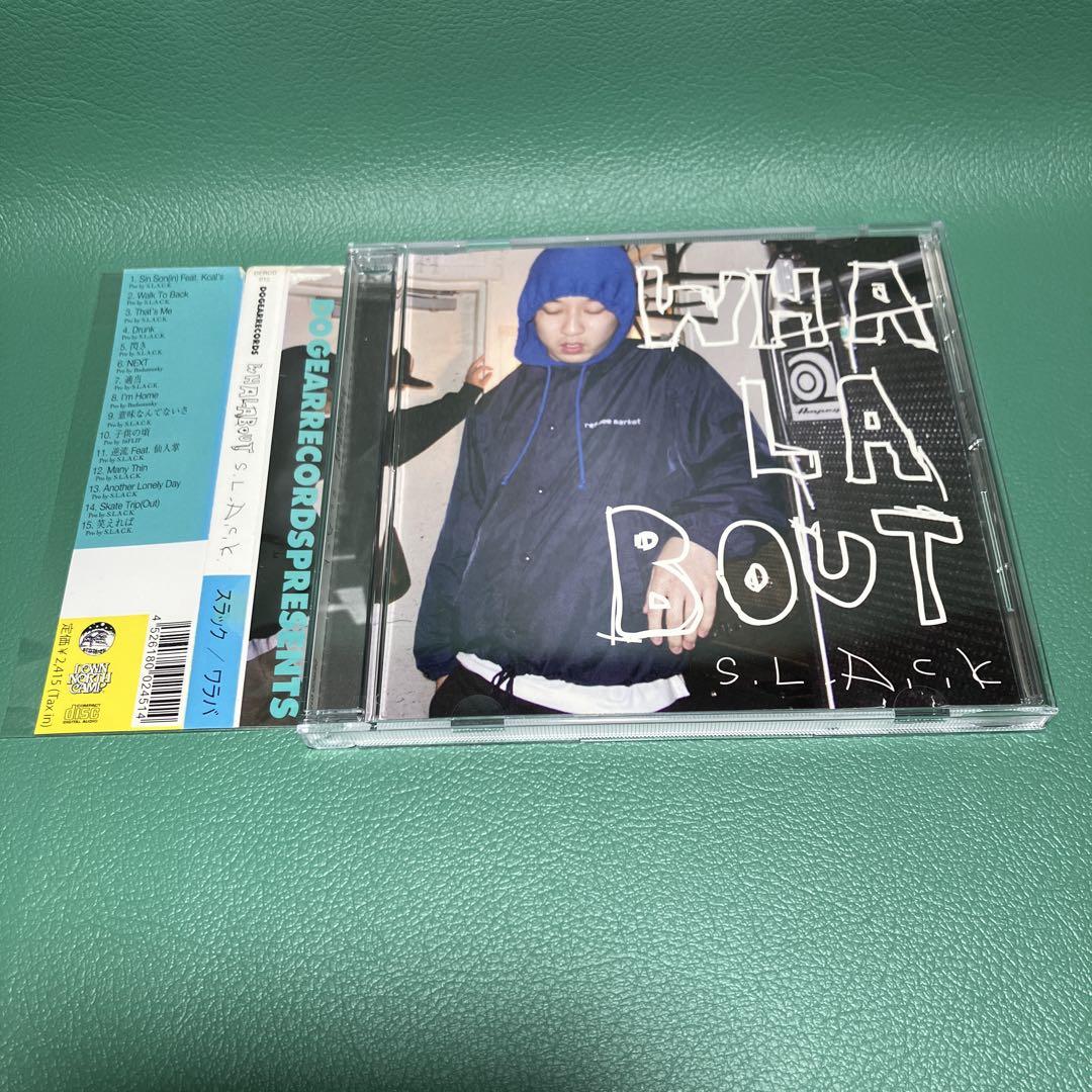 

[USED] [Out of print] 5lack Album CD WHALABOUT Slack Waraba