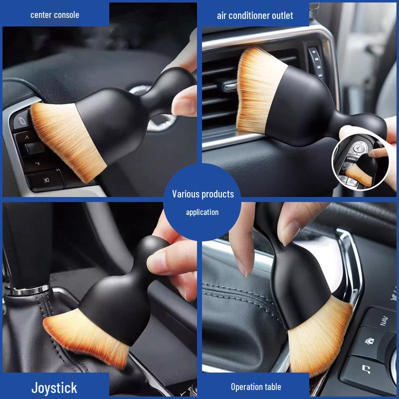 Car Interior Dust Removal Soft Brush for Air Vents and Gaps