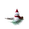 Lovely Fabric Christmas Bird Holiday Decorations For Couple Bedsides Table Desk Sofa Display