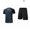 Breathable Referee Uniform Set - Men's Short Sleeve Top & Pants, Women's Competition Gear