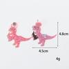 Cute Dinosaur Rabbit Acrylic Earrings Women Statement Glitter Rainbow Easter Egg Mouse Animal Drop Earring Fashion Jewelry Gifts