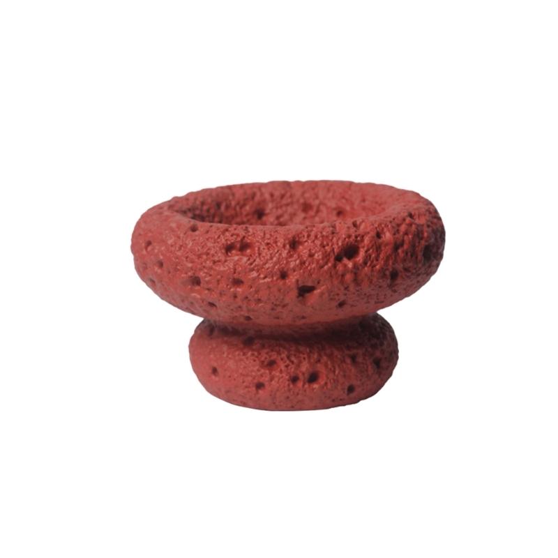 Colored Cement Mold Candle Holder Artificial Hand-sprayed Candle Plate for Crafts Tea Light Tray Concrete Plaster Molds