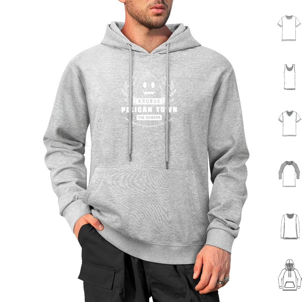 Krobus Merchant Hoodie Cotton Long Sleeve Junimo Junimos Stardew Valley Valley Game Gaming Gamer Video Game Video Games