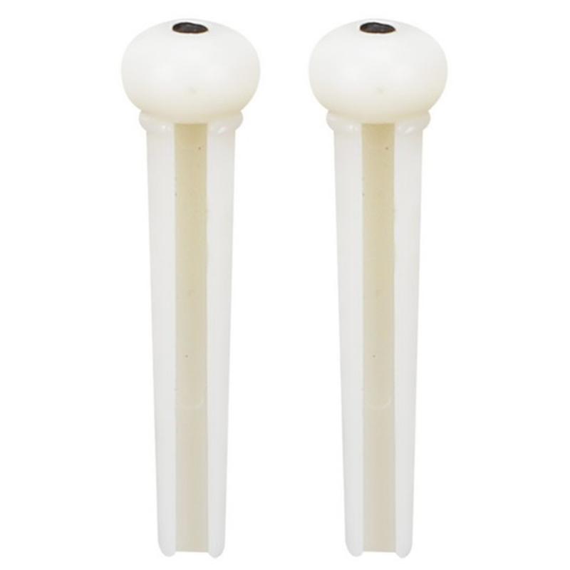 Acoustic Guitar Bridge Pins with Bridge Pin Puller Set Bass Guitar Bridge Pegs Stringed Instruments String Nail Remover
