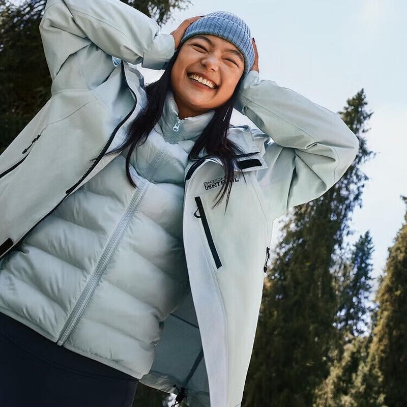 Унисекс ветровка с капюшоном Skechers XXL