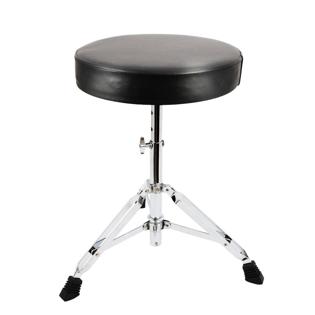 Universal Drum Throne Padded Drum Seat Portable Height Adjustable Drumming Stools for Kids & Adult