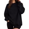 Women's Fashion Casual Long Sleeve Printed Crewneck Sweatshirt Top