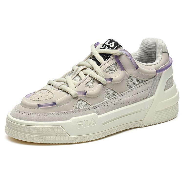 Fila Salto Low Top Retro Basketball Shoes Women sneaker Oatmeal F12W141225FOM