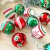 30 Pcs Christmas Balls Ornaments 2.4 Inch Small Shatterproof Plastic Balls Christmas Tree Hanging Decoration for Holiday Wreath Party Tree Decor