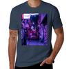 Purple Hues of Golden Gai TShirt Fashion Letter Print TShirt