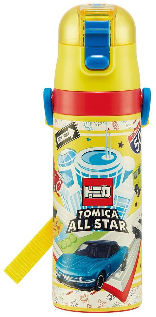 Skater Sports Stainless Steel Water Tomica 21 SDC4 Bottle, Kids' Bottle, 470ml,