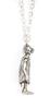 Harry Potter sterling silver Dobby the house Elf charm Necklace