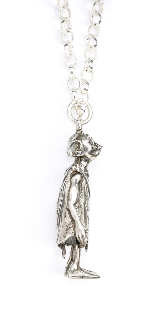 Harry Potter sterling silver Dobby the house Elf charm Necklace