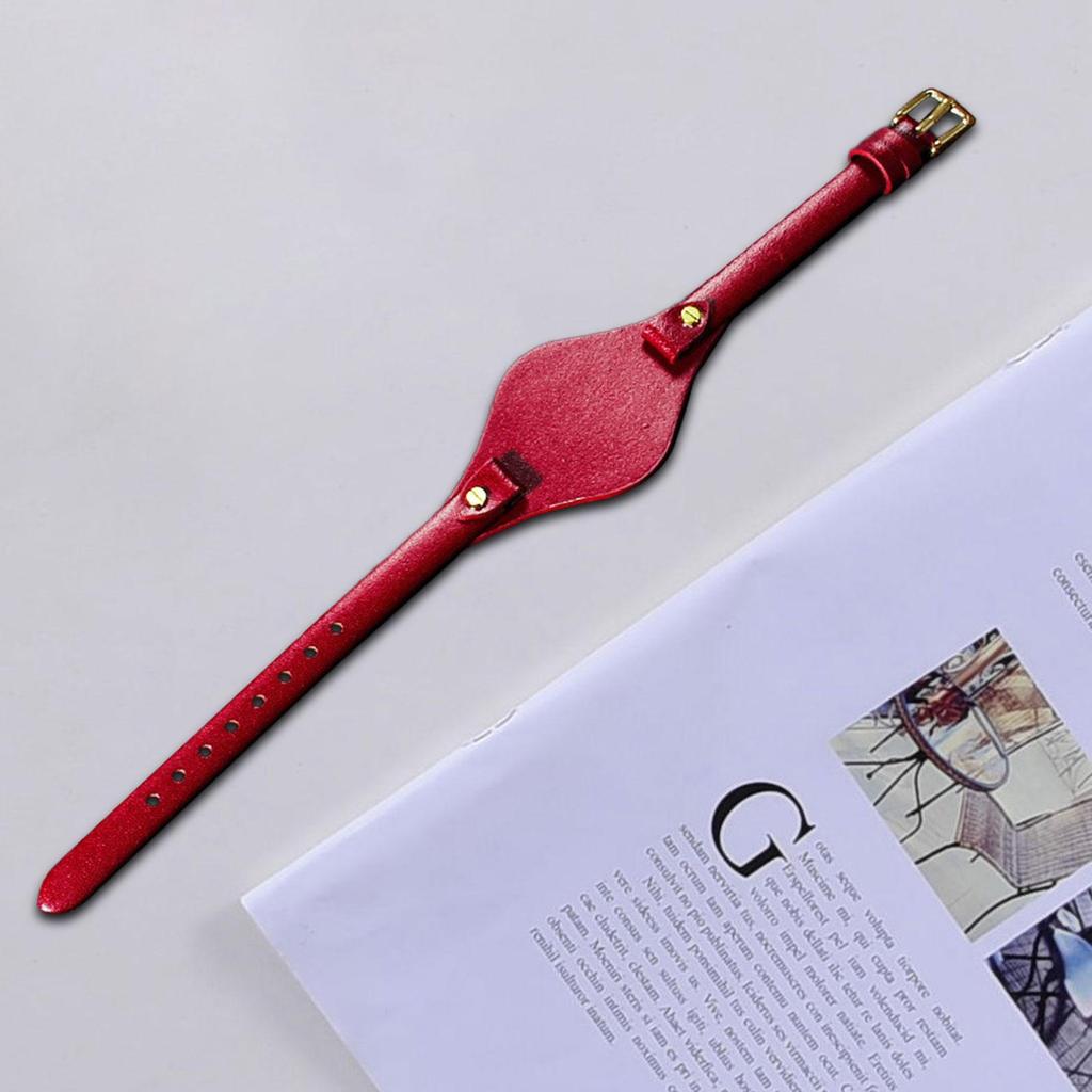 Leather Watch Band Girls Bracelet Watchband Premium with Pin Buckle