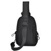 Multifunction Sports Crossbody Bag Solid Color Nylon Shoulder Bag Casual Men's Chest Bag  Fitness