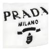 Prada Re-Edition 2000 Reißverschluss Stoff Achseltasche Handtasche Hand Schultertasche Damen Weiß