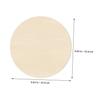 KALLORY Round Wooden Boards, 25cm, Set of 5, Wooden Plates, Round Wood, DIY Crafts, Handmade, Tole Painting, Signs, Trivets, Materials, Handmade Art