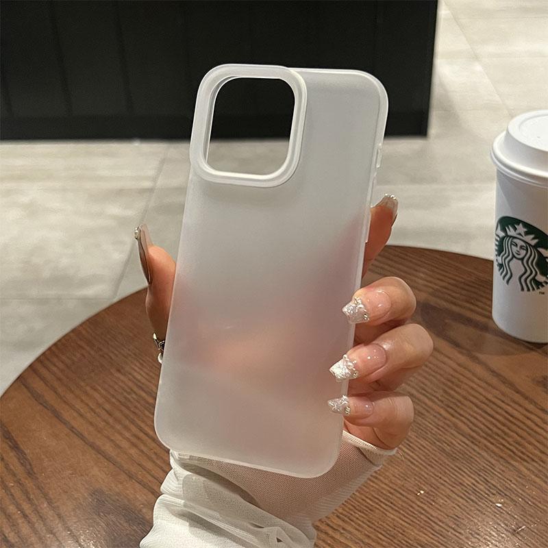 

Soft Matte Candy Transparent Phone Case For For Iphone 11 12 13 14 15 16 Pro Max Plus X Xs Max XR Shockproof Silicone Bumper Cover For iPhone 16Plus
