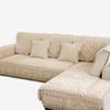 High End European Rose Flannel Sofa Winter Thickened Anti Slip Sofa Cover