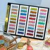 Sansu 36-Color Sparkle Glitter Gel Nail Polish Set 2026 Exclusive Edition