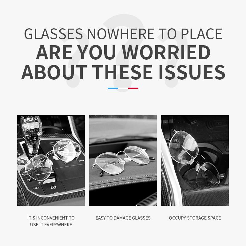 Car Internal Sun Visor Plate Glasses Clip Multi-functional Auto Eyeglasses Storage Holder Universal Sun Shade Plate Glasses Clip