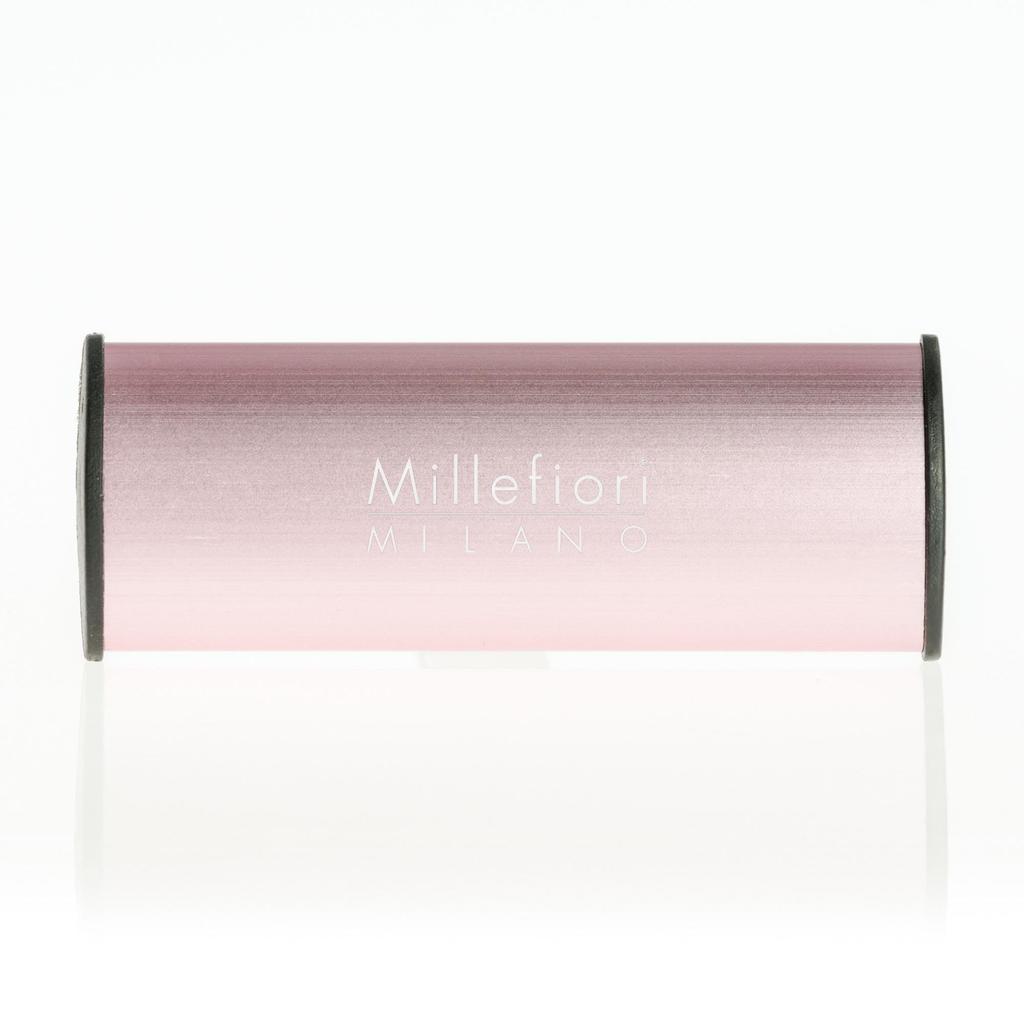 Millefiori Car Car Air Freshener Magnolia Blossom Diffuser, [ICON] [CLASSIC] Pink, Wood, 7010-17CAR-A-64