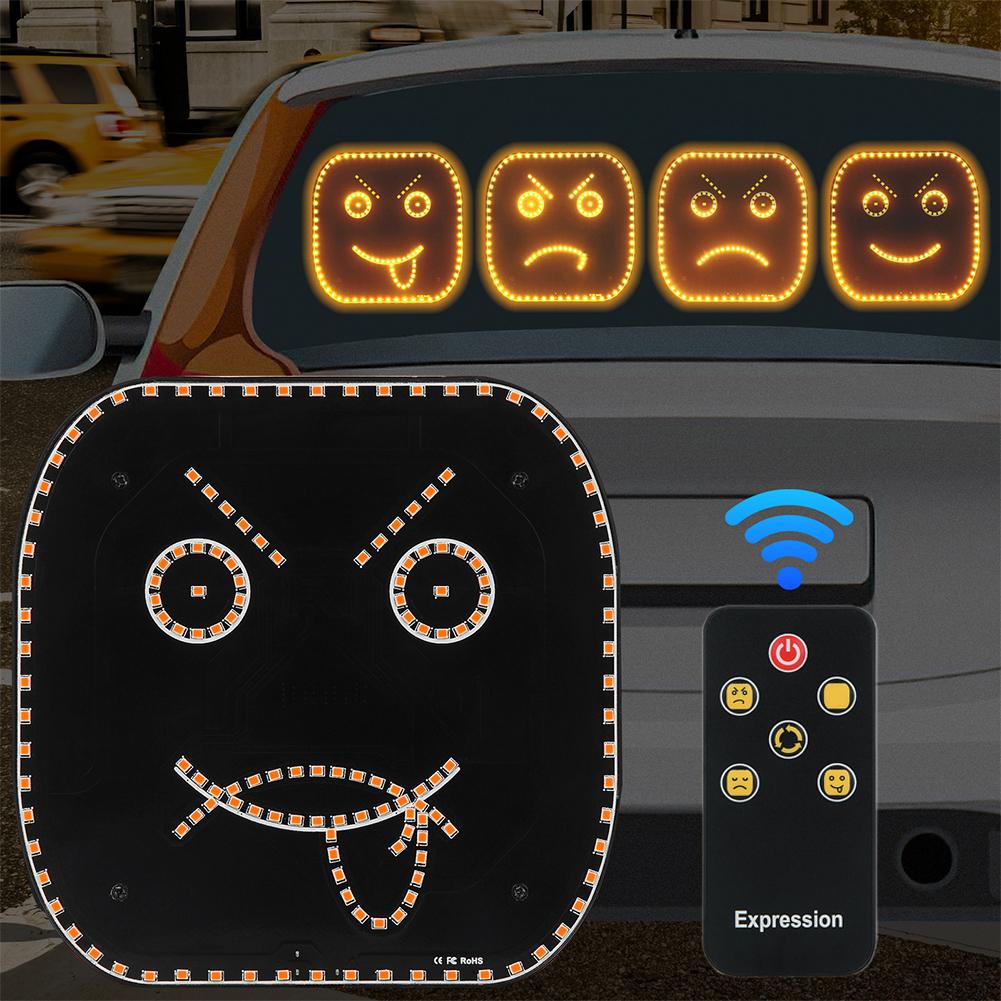 Creative Fun Three Models Gesture Lamp Car Interior Sign Hand Sign Light Finger Windshield Rear Warning Middle LED Gesture K5A8