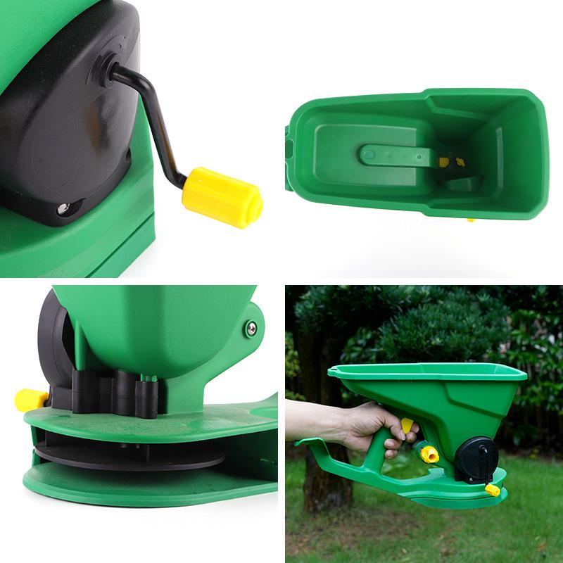 Handheld Garden Seed Spreader for Soybeans and Corn