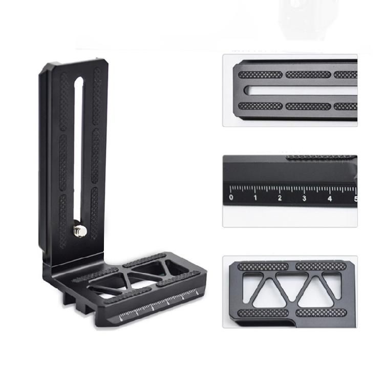 Aluminum L Bracket Precise Scales For RSC2 Vertical Photography and Balance on Gimbals Stabilizer and Camera Gear