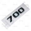 Carbon Fiber Car Stickers 700 800 900 Car Rear Trunk Emblem Badge Car Styling For Brabus Tailgate Decal Sticker Accessories