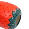 Strawberry Shaped Flower Vase Simple Modern Arrangement Pot Centerpiece for Shelf Bedroom Party Desktop Decoration