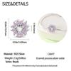 Charms Original Copper Plated Luminous Butterfly Plant Insect Beads Fit Bracelet Diy Gift Women Delicate Jewelry