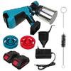1000ML Aluminum Container Cordless Spray Guns 88VF Electric Paint Sprayer High Power With 3 Nozzles Flow Control