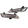 Car Daytime Running Lights Set (Left & Right) for Renault Clio IV 2017-2020 Replacement for 266051034R 266007864R